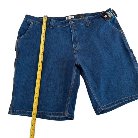 Dickies Denim Carpenter Relaxed Shorts Women's Size 24 Reg NWT - Picture 10 of 16